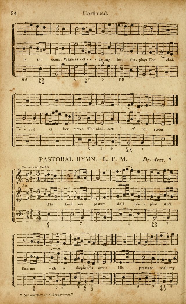 Musica Sacra: or, Springfield and Utica Collections United: consisting of Psalm and hymn tunes, anthems, and chants (2nd revised ed.) page 54