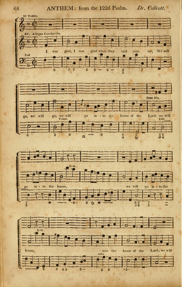 Musica Sacra: or, Springfield and Utica Collections United: consisting of Psalm and hymn tunes, anthems, and chants (2nd revised ed.) page 68