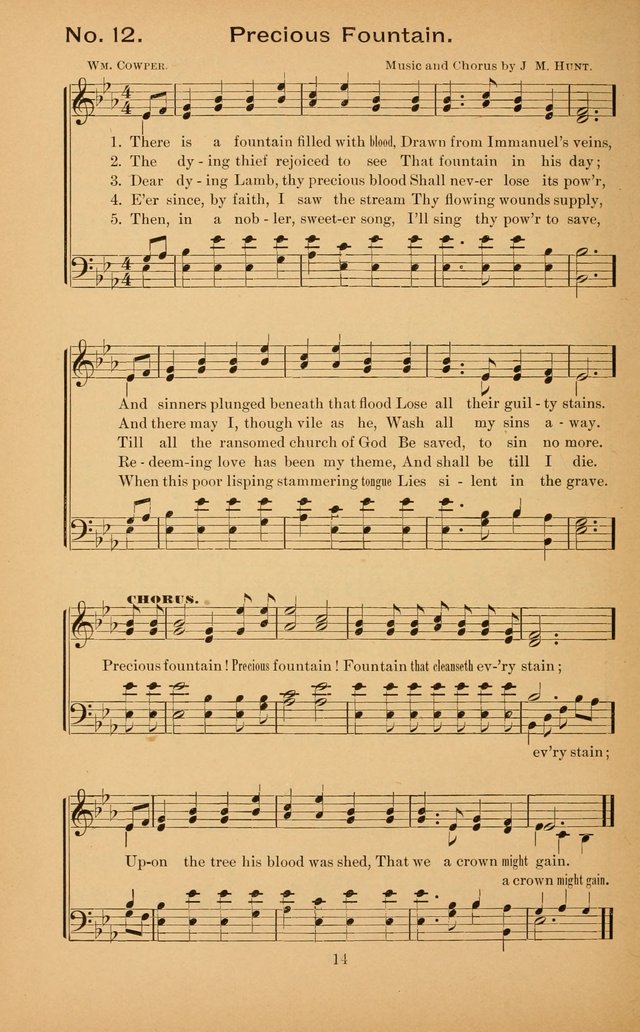 The Missionary Triumph: being a collection of Songs suitable for all kinds of Missionary Serves page 14