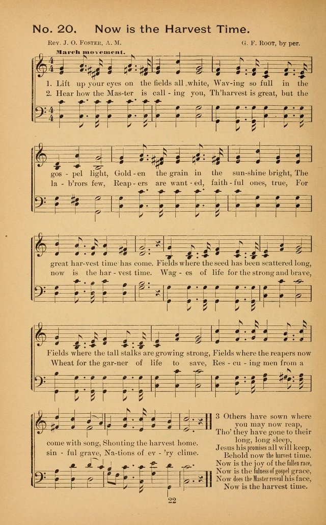 The Missionary Triumph: being a collection of Songs suitable for all kinds of Missionary Serves page 22