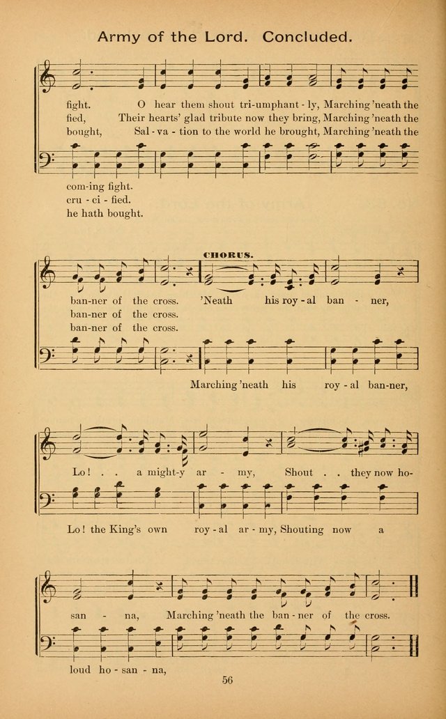 The Missionary Triumph: being a collection of Songs suitable for all kinds of Missionary Serves page 56