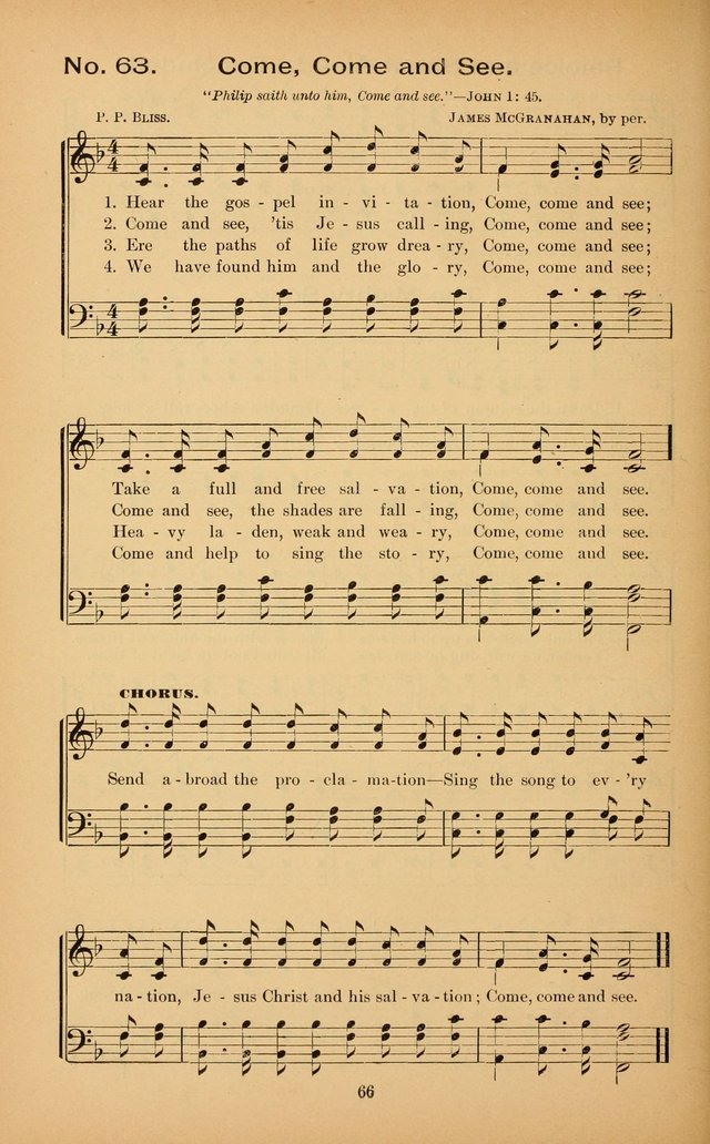 The Missionary Triumph: being a collection of Songs suitable for all kinds of Missionary Serves page 66