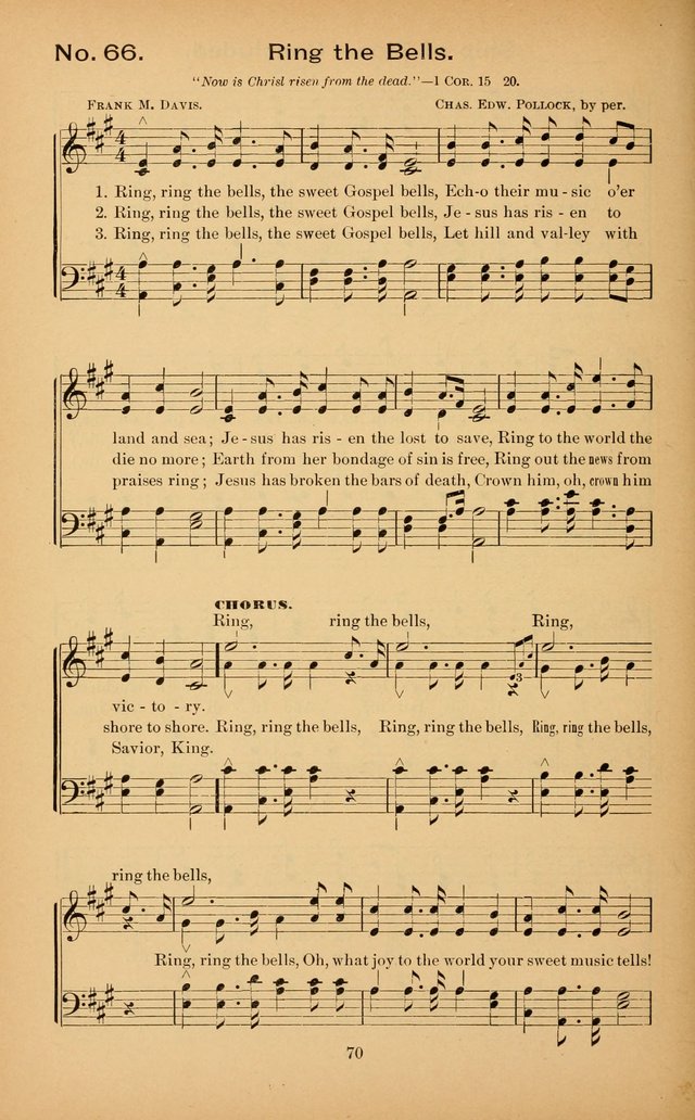 The Missionary Triumph: being a collection of Songs suitable for all kinds of Missionary Serves page 70