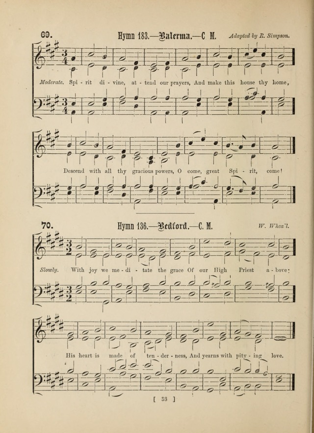 Methodist Tune Book: a collection of tunes adapted to the Methodist Hymn book page 38