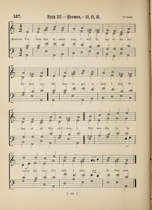 Methodist Tune Book: a collection of tunes adapted to the Methodist Hymn book page 94