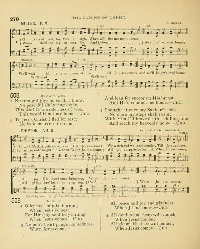 Many Voices; or, Carmina Sanctorum, Evangelistic Edition with Tunes page 245