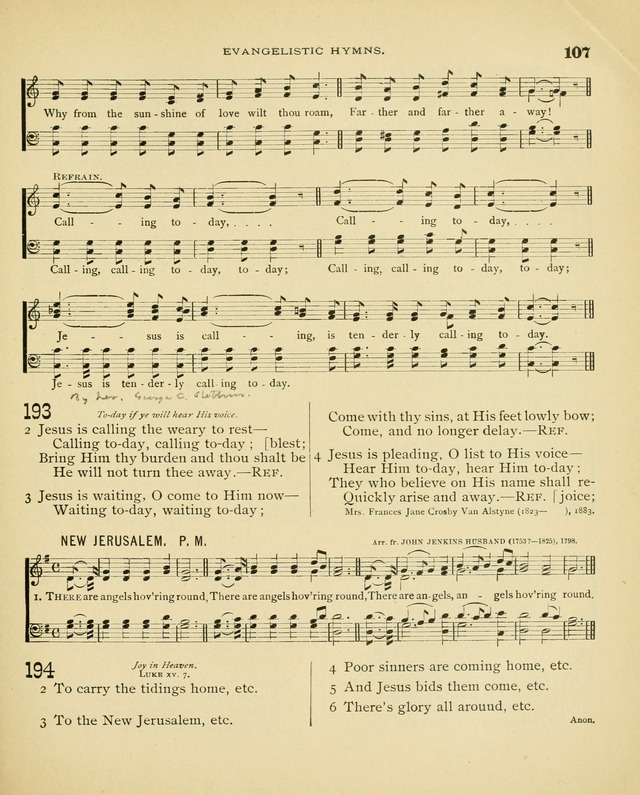 Many Voices; or, Carmina Sanctorum, Evangelistic Edition with Tunes page 98