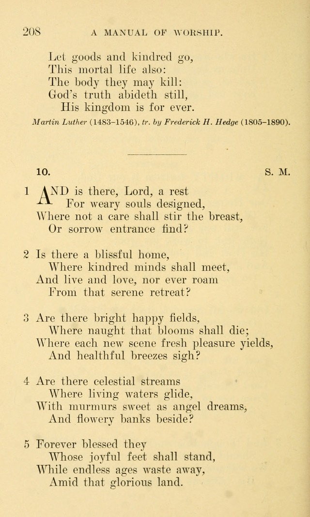 A Manual of Worship: for the chapel of Girard College page 213