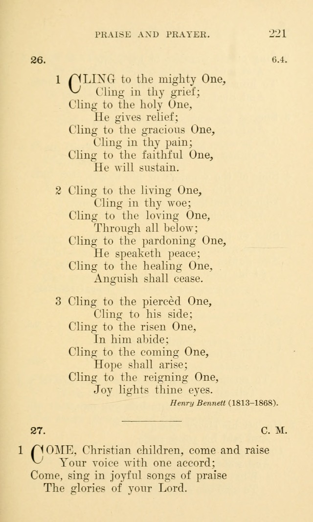 A Manual of Worship: for the chapel of Girard College page 226