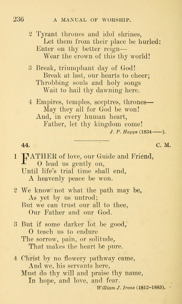 A Manual of Worship: for the chapel of Girard College page 241