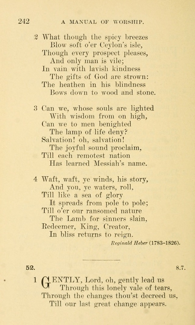 A Manual of Worship: for the chapel of Girard College page 247