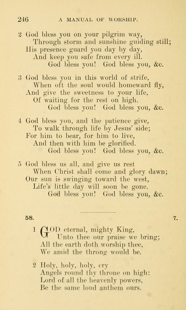 A Manual of Worship: for the chapel of Girard College page 251