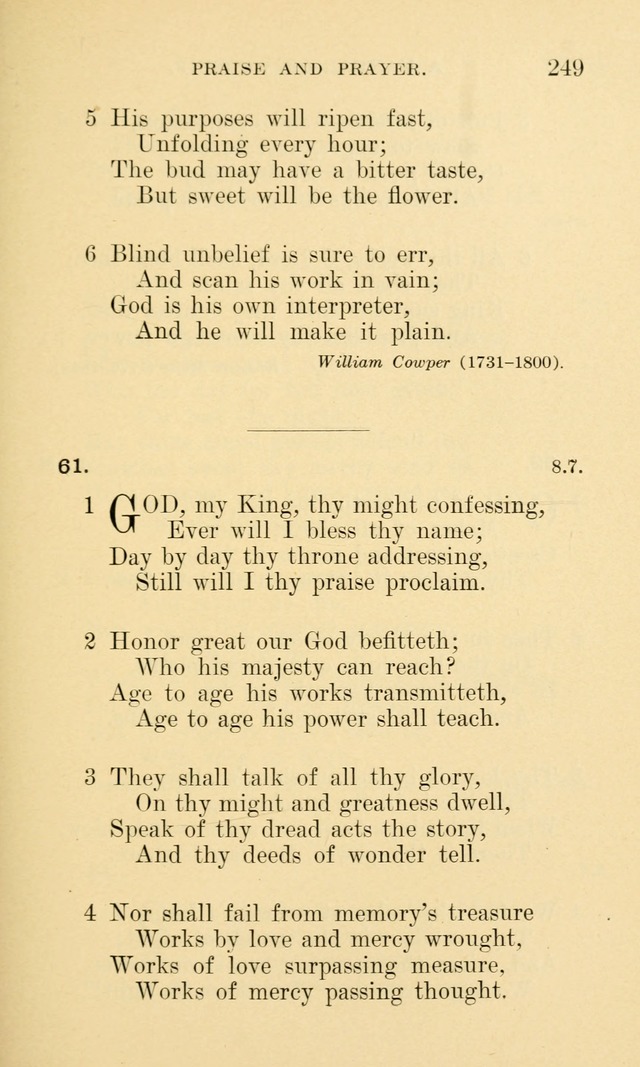 A Manual of Worship: for the chapel of Girard College page 254