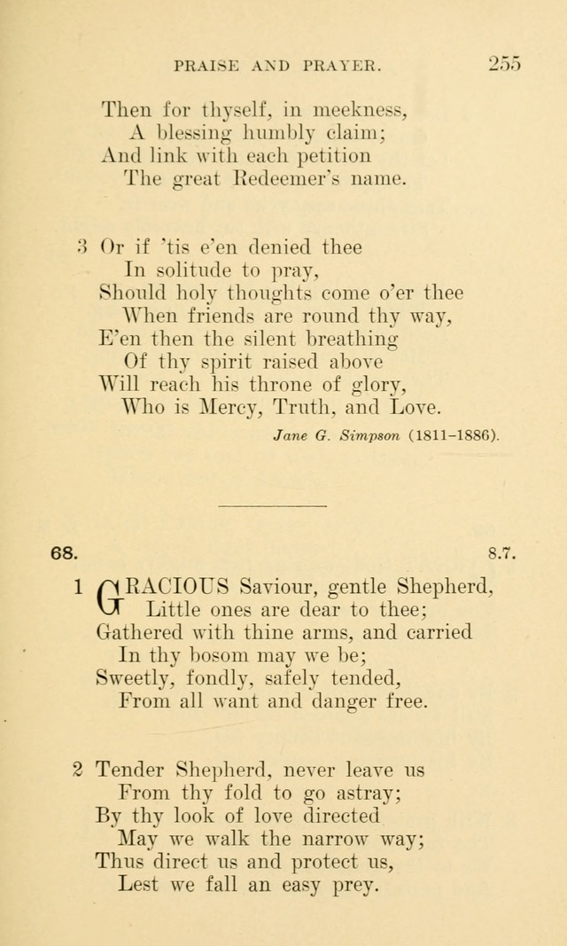 A Manual of Worship: for the chapel of Girard College page 260