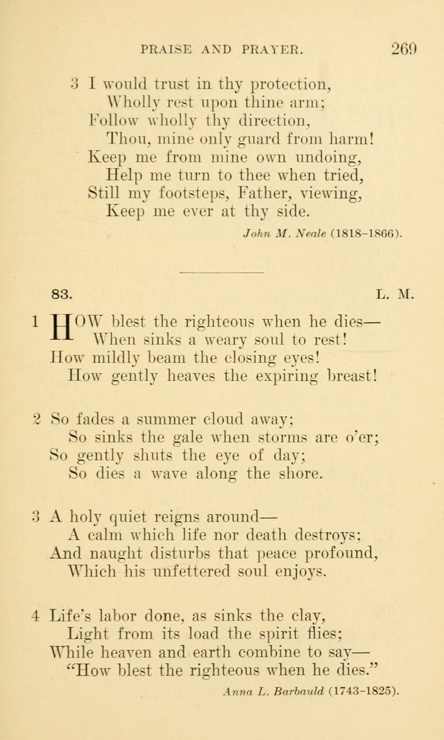 A Manual of Worship: for the chapel of Girard College page 274