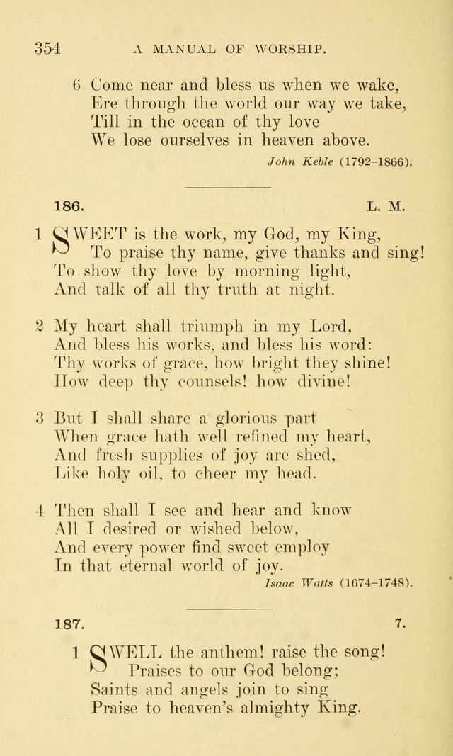 A Manual of Worship: for the chapel of Girard College page 359