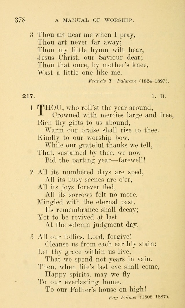 A Manual of Worship: for the chapel of Girard College page 383