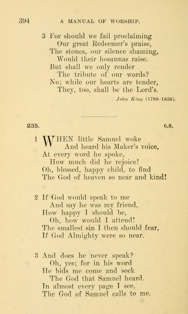 A Manual of Worship: for the chapel of Girard College page 399