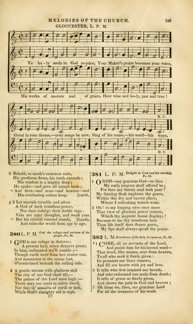 Melodies of the Church: a collection of psalms and hymns adapted to publick and social worship, seasons of revival, monthly concerts of prayer, and various similar occasions... page 129