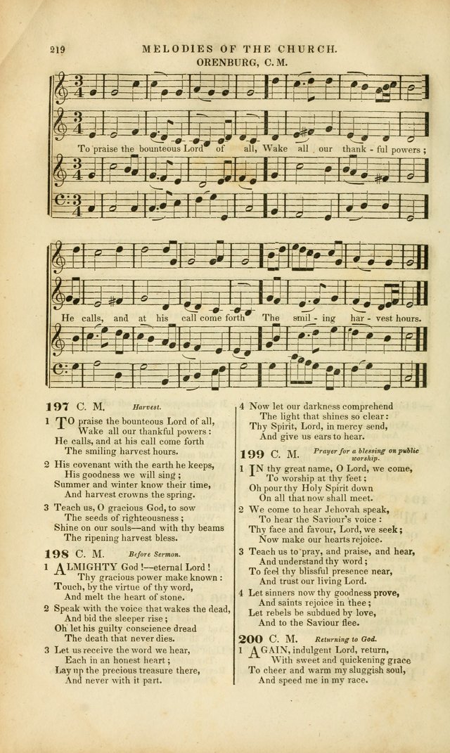 Melodies of the Church: a collection of psalms and hymns adapted to publick and social worship, seasons of revival, monthly concerts of prayer, and various similar occasions... page 220