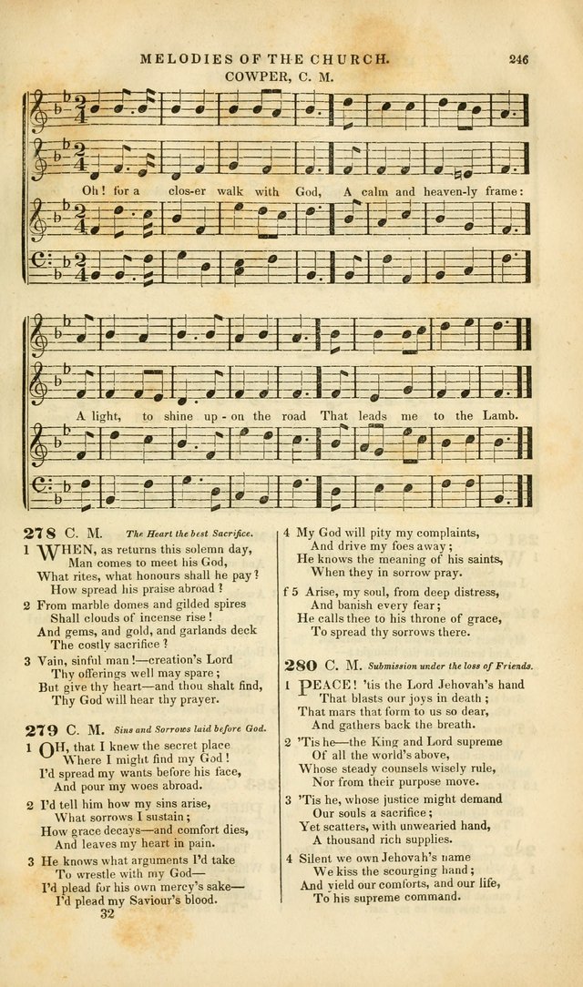 Melodies of the Church: a collection of psalms and hymns adapted to publick and social worship, seasons of revival, monthly concerts of prayer, and various similar occasions... page 247