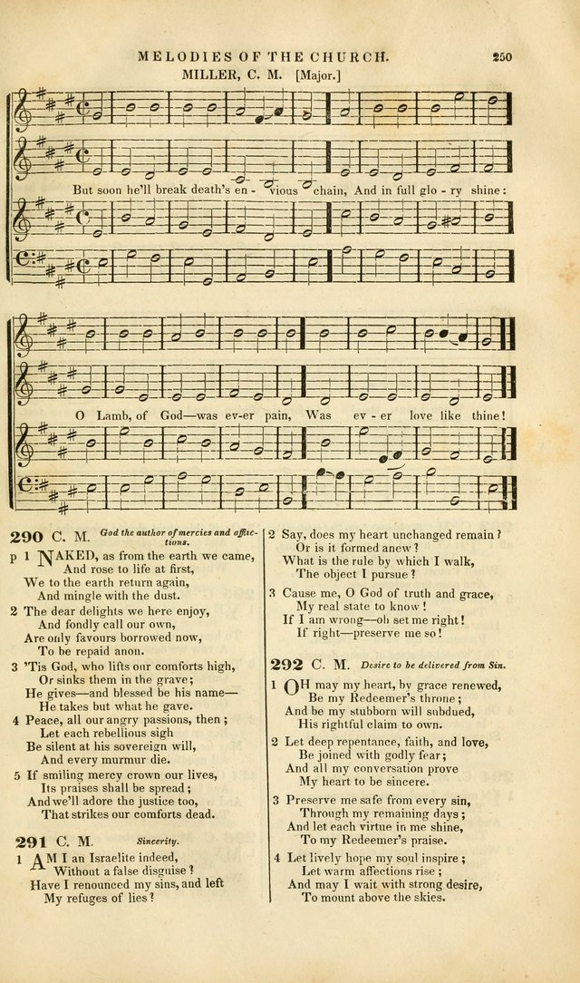 Melodies of the Church: a collection of psalms and hymns adapted to publick and social worship, seasons of revival, monthly concerts of prayer, and various similar occasions... page 251