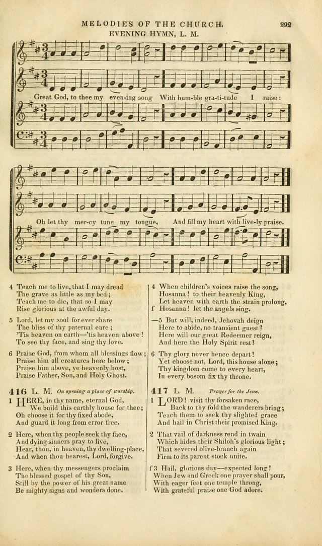 Melodies of the Church: a collection of psalms and hymns adapted to publick and social worship, seasons of revival, monthly concerts of prayer, and various similar occasions... page 293