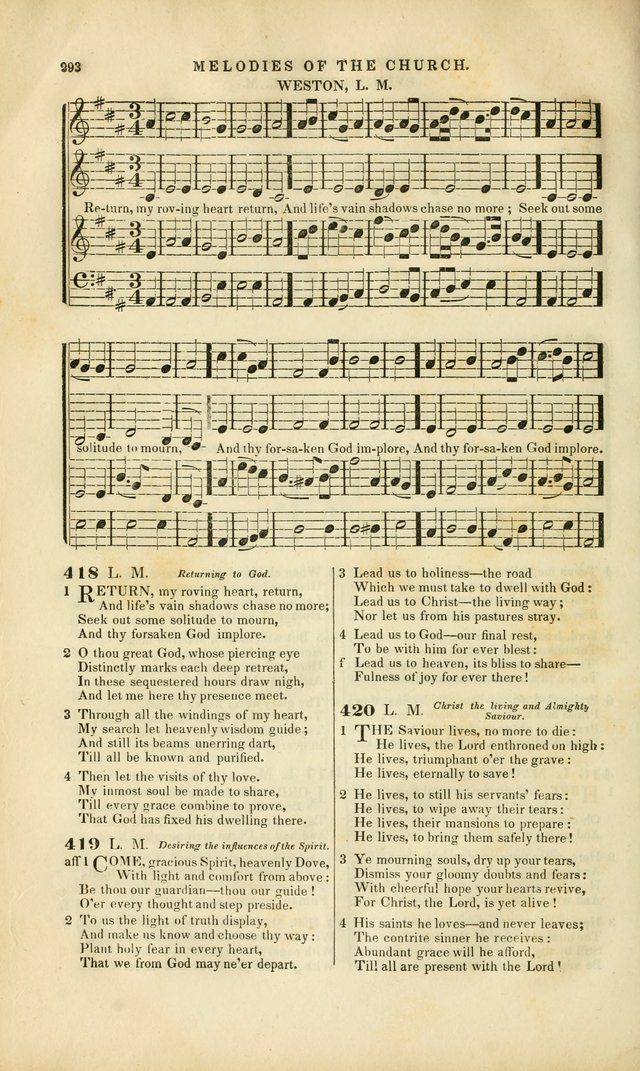 Melodies of the Church: a collection of psalms and hymns adapted to publick and social worship, seasons of revival, monthly concerts of prayer, and various similar occasions... page 294