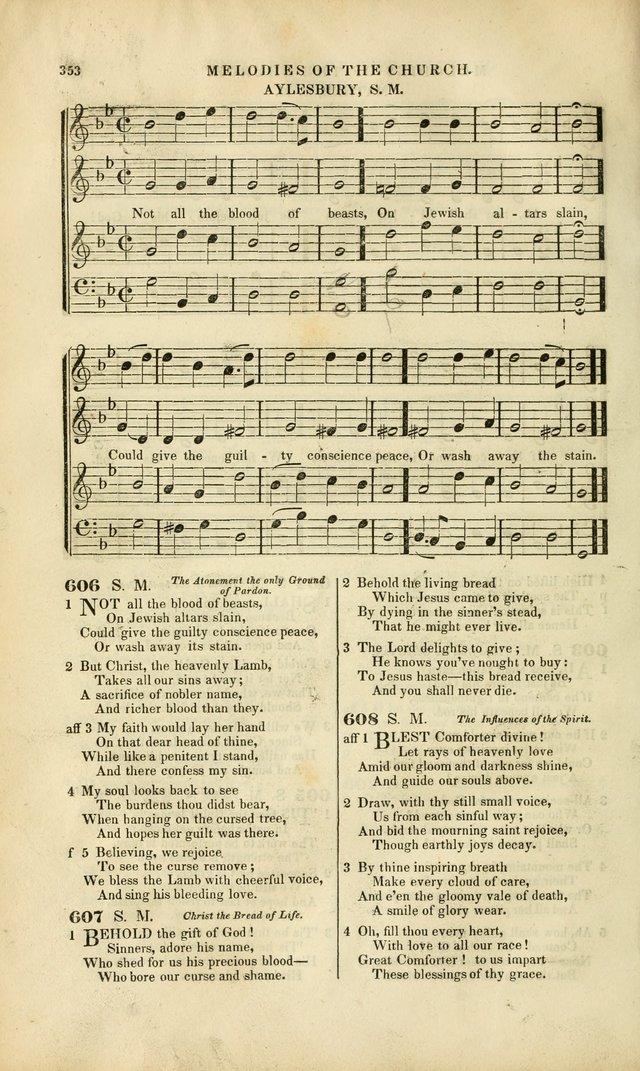 Melodies of the Church: a collection of psalms and hymns adapted to publick and social worship, seasons of revival, monthly concerts of prayer, and various similar occasions... page 354