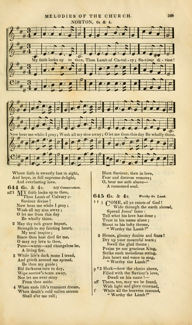 Melodies of the Church: a collection of psalms and hymns adapted to publick and social worship, seasons of revival, monthly concerts of prayer, and various similar occasions... page 369