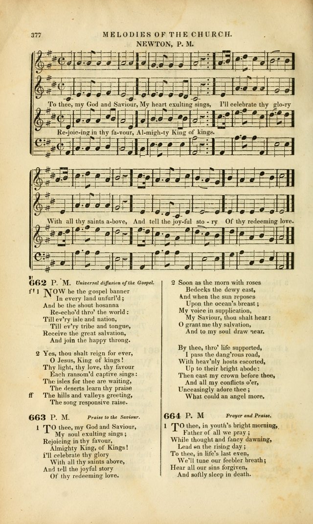 Melodies of the Church: a collection of psalms and hymns adapted to publick and social worship, seasons of revival, monthly concerts of prayer, and various similar occasions... page 378