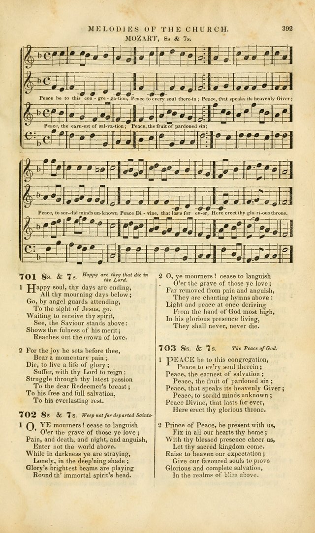 Melodies of the Church: a collection of psalms and hymns adapted to publick and social worship, seasons of revival, monthly concerts of prayer, and various similar occasions... page 393