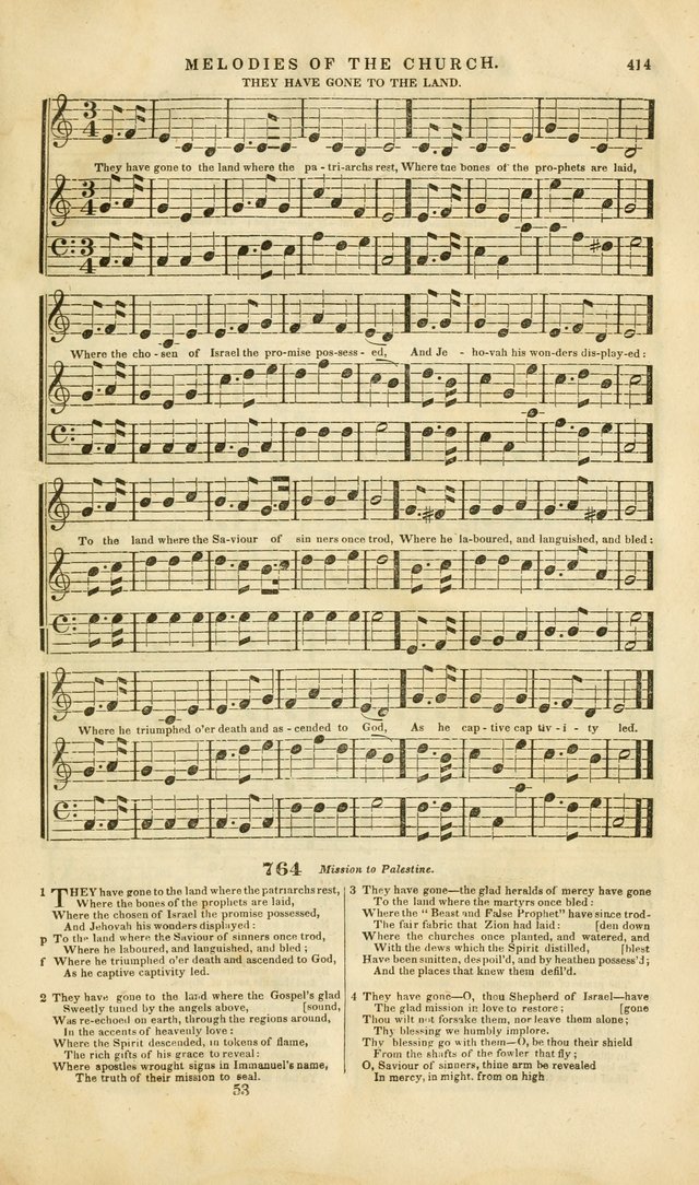 Melodies of the Church: a collection of psalms and hymns adapted to publick and social worship, seasons of revival, monthly concerts of prayer, and various similar occasions... page 413