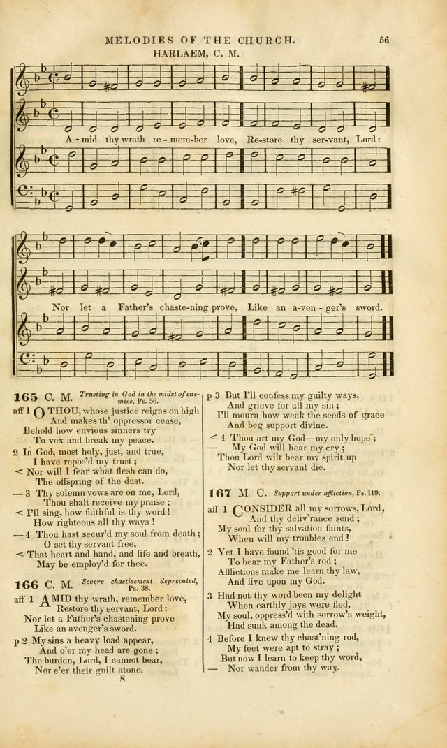 Melodies of the Church: a collection of psalms and hymns adapted to publick and social worship, seasons of revival, monthly concerts of prayer, and various similar occasions... page 57