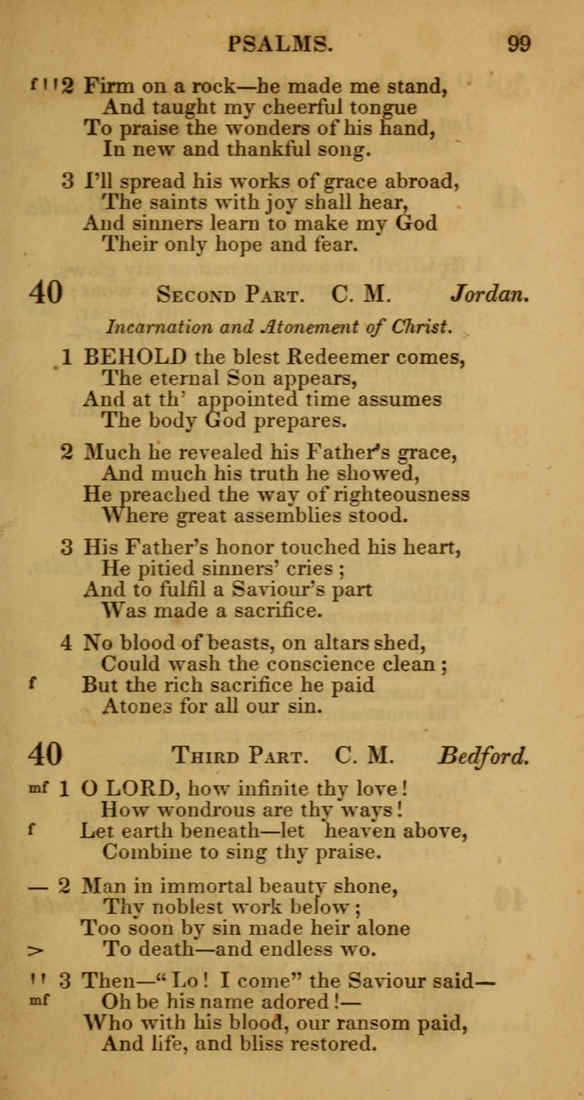 Manual of Christian Psalmody: a collection of psalms and hymns for public worship page 101