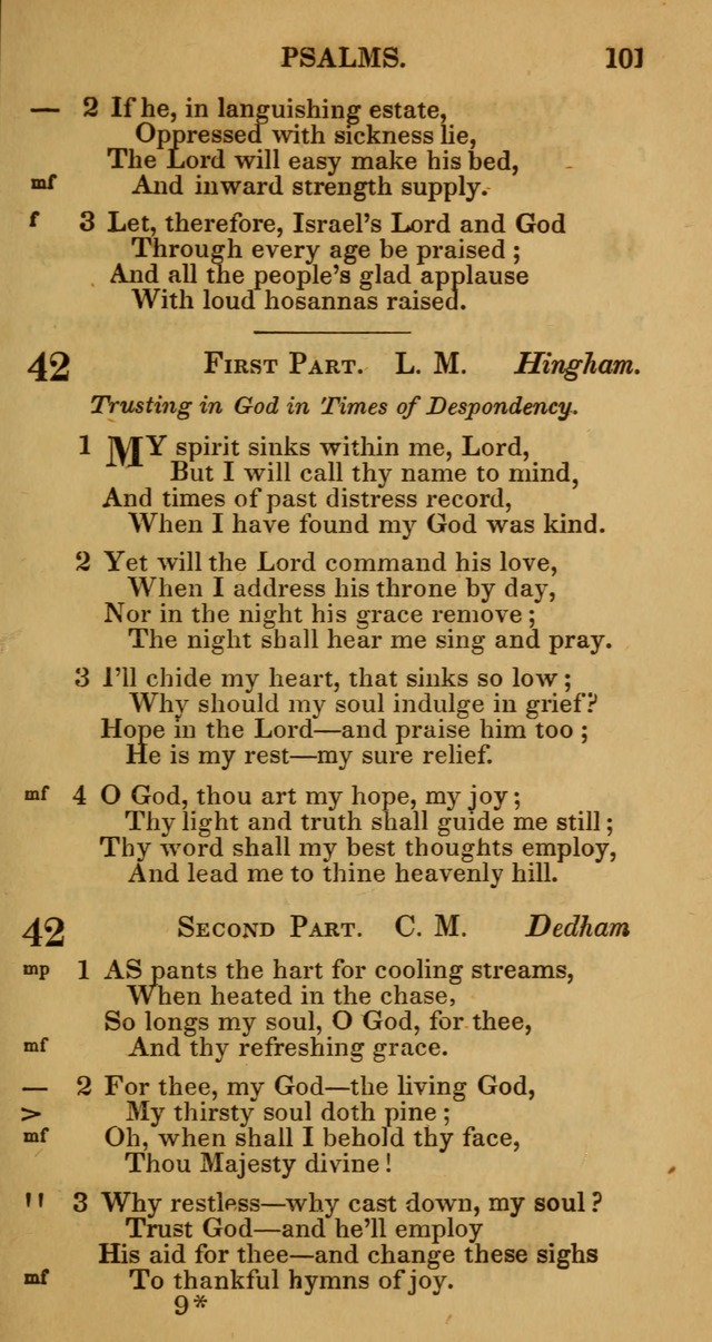 Manual of Christian Psalmody: a collection of psalms and hymns for public worship page 103