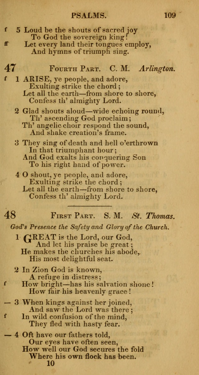 Manual of Christian Psalmody: a collection of psalms and hymns for public worship page 111