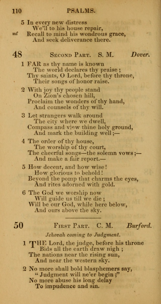 Manual of Christian Psalmody: a collection of psalms and hymns for public worship page 112