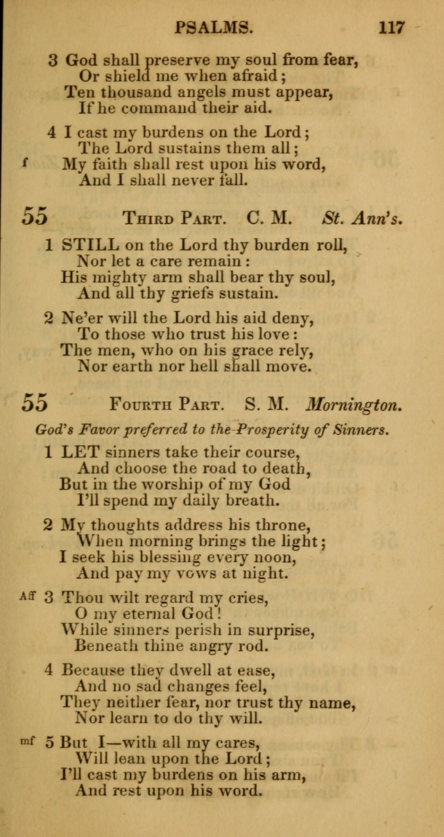 Manual of Christian Psalmody: a collection of psalms and hymns for public worship page 119