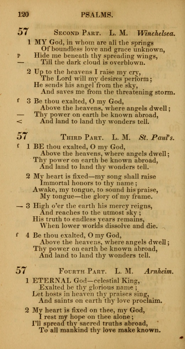 Manual of Christian Psalmody: a collection of psalms and hymns for public worship page 122