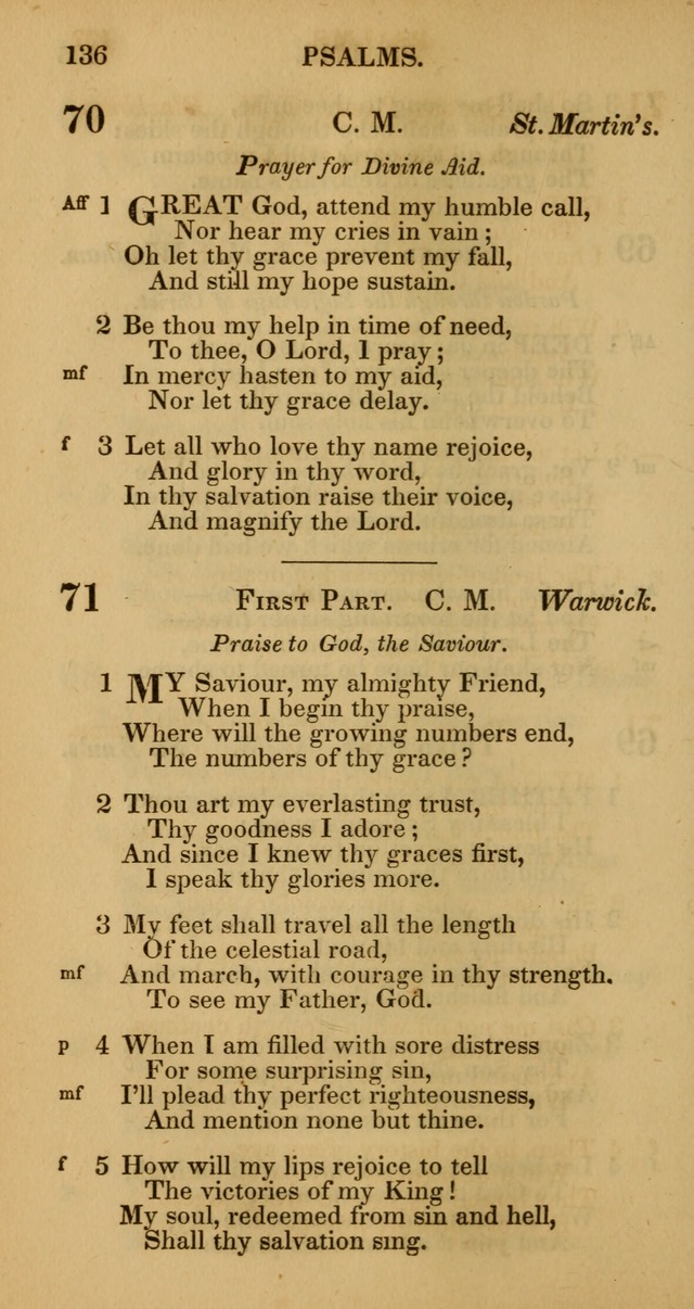 Manual of Christian Psalmody: a collection of psalms and hymns for public worship page 138