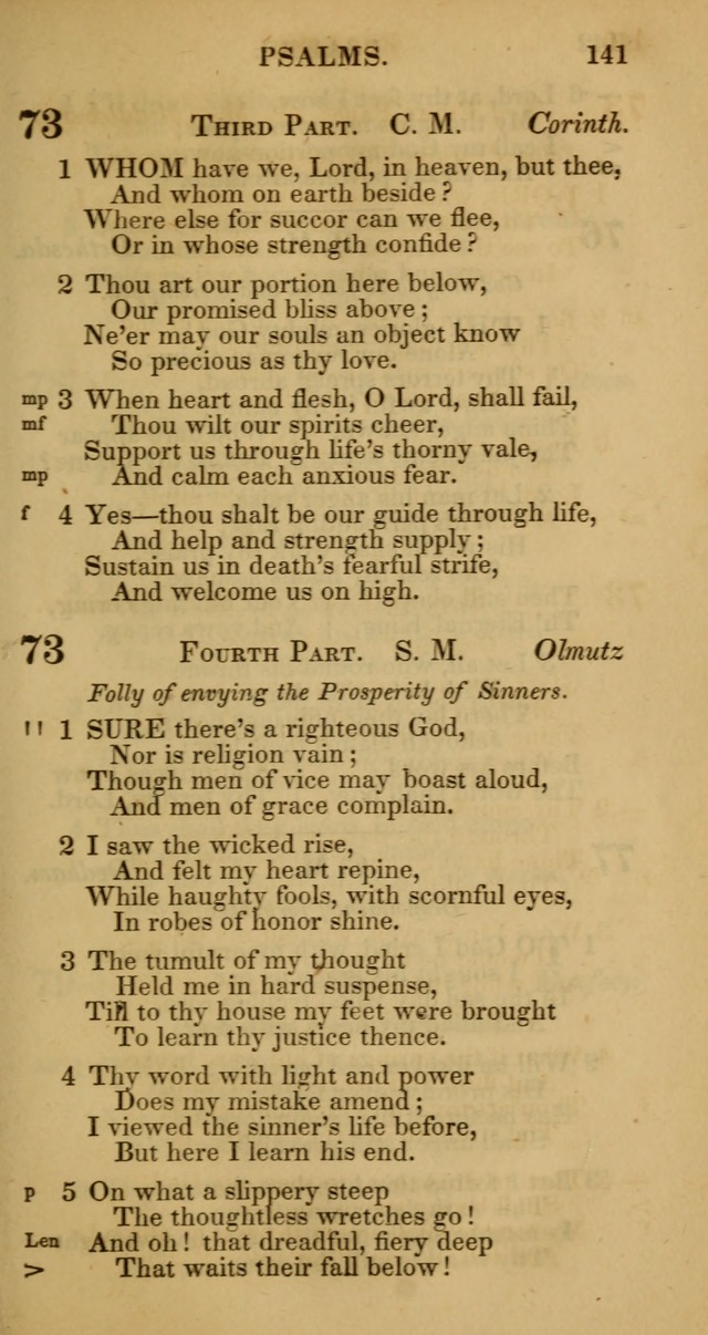 Manual of Christian Psalmody: a collection of psalms and hymns for public worship page 143