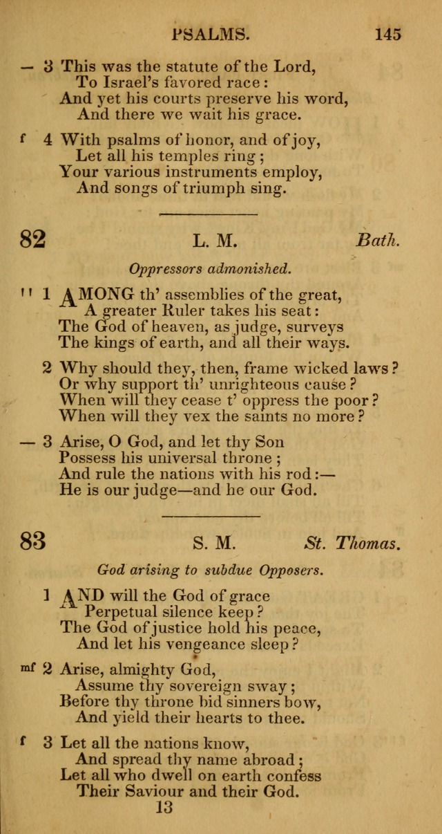 Manual of Christian Psalmody: a collection of psalms and hymns for public worship page 147