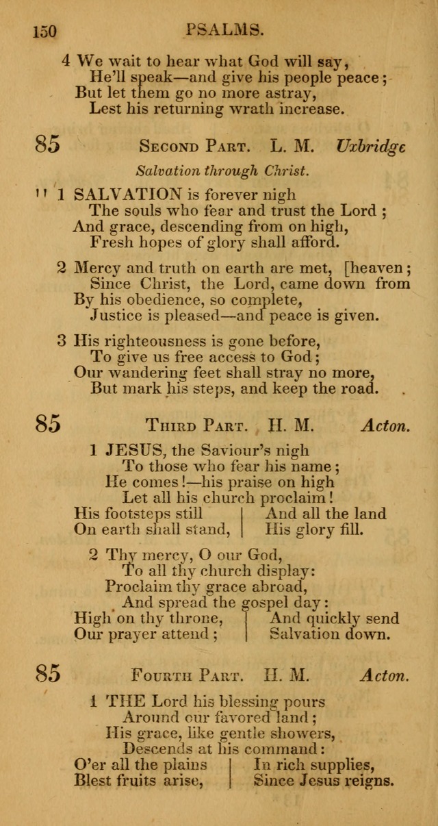 Manual of Christian Psalmody: a collection of psalms and hymns for public worship page 152