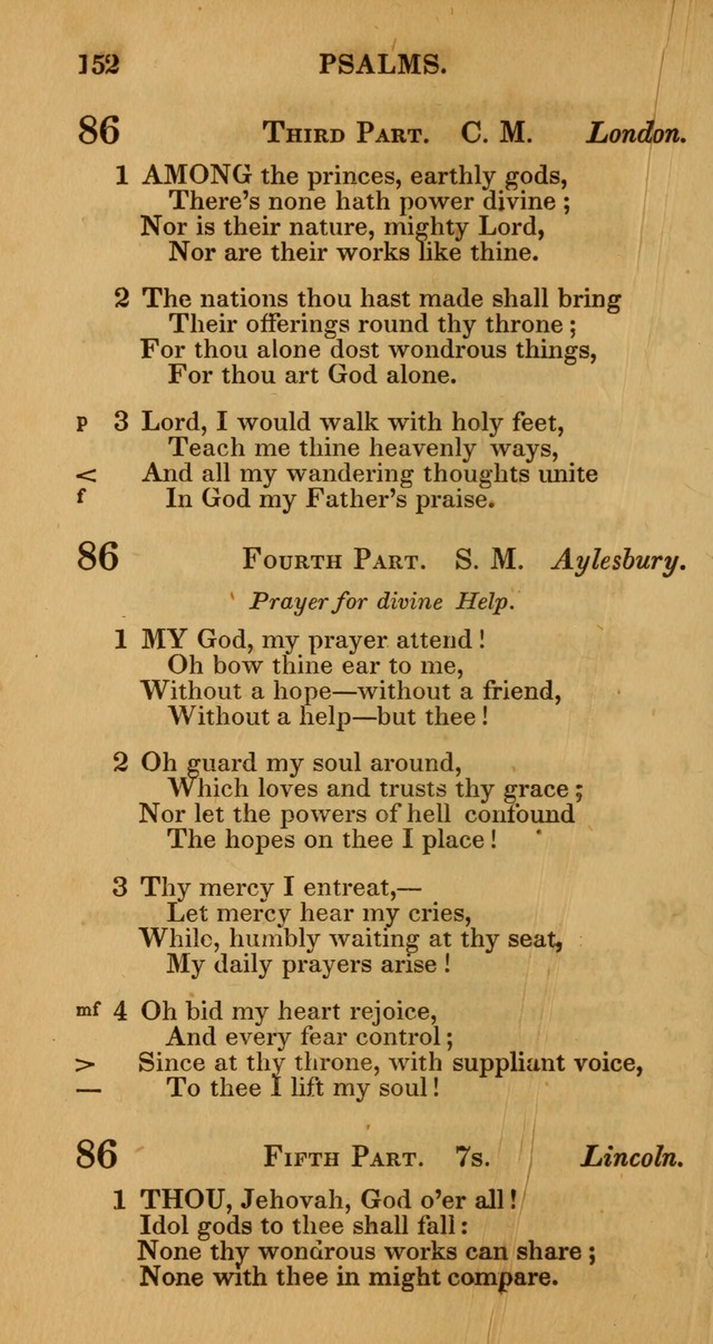 Manual of Christian Psalmody: a collection of psalms and hymns for public worship page 154