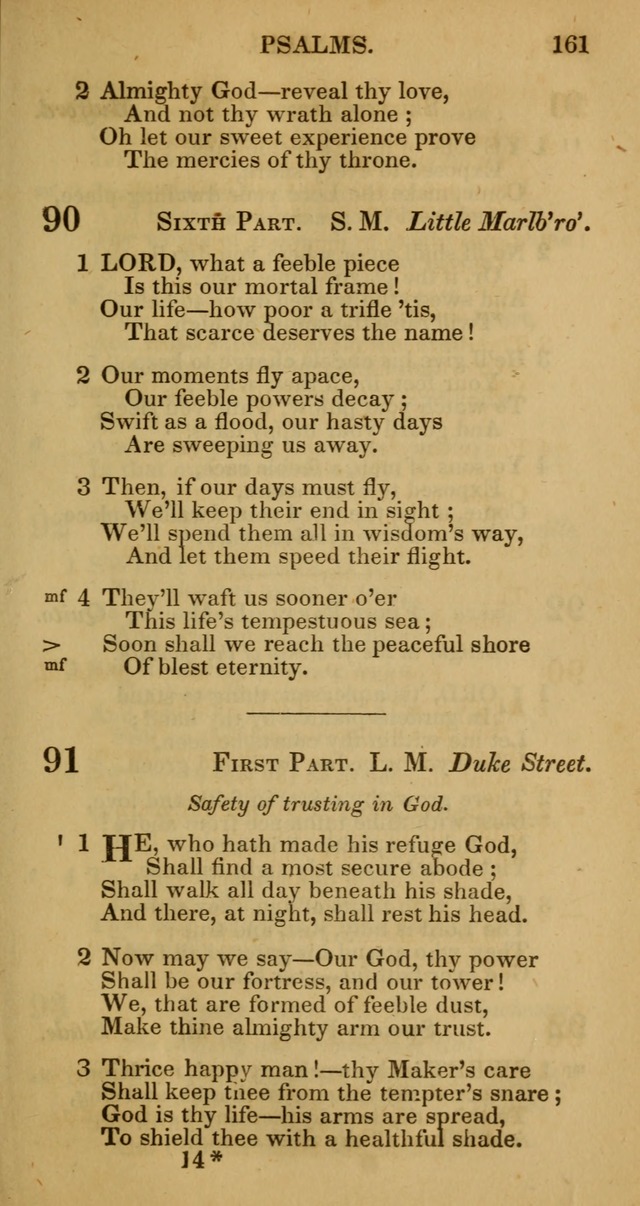 Manual of Christian Psalmody: a collection of psalms and hymns for public worship page 163