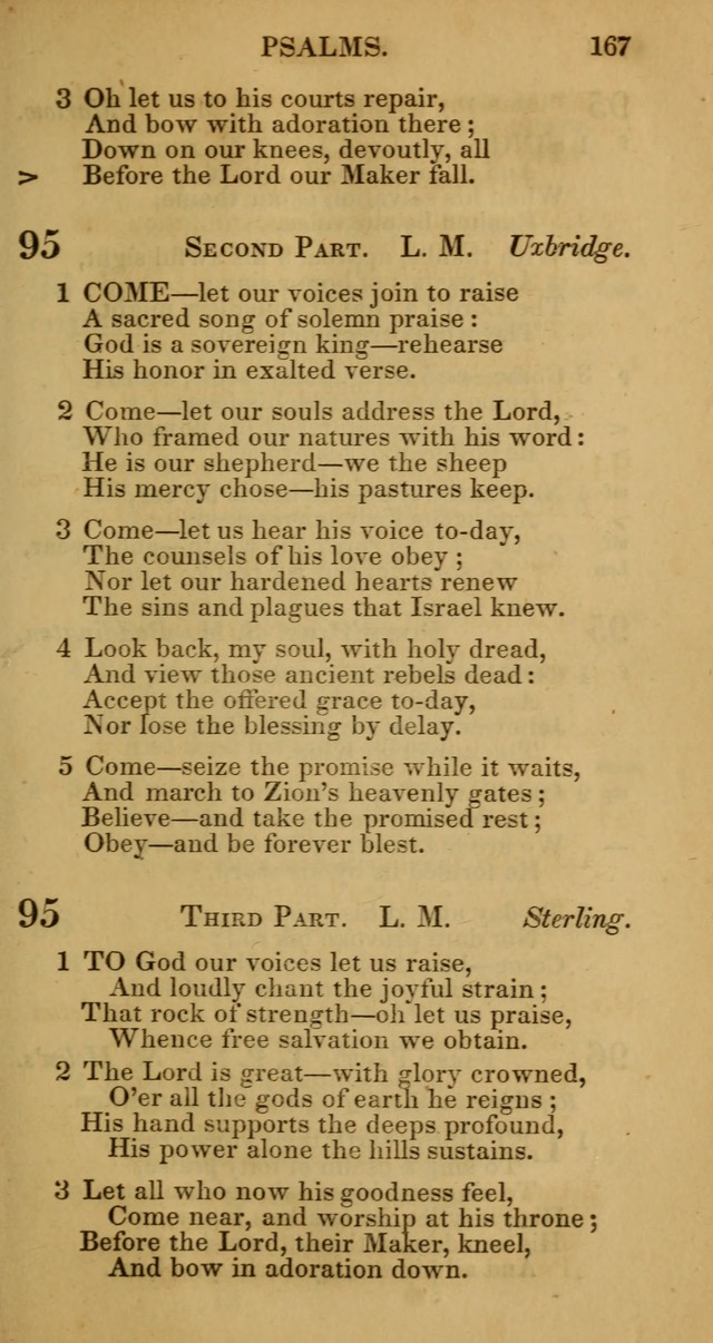 Manual of Christian Psalmody: a collection of psalms and hymns for public worship page 169