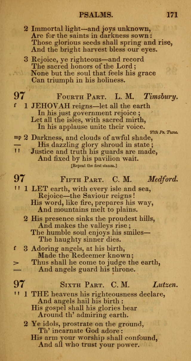 Manual of Christian Psalmody: a collection of psalms and hymns for public worship page 173