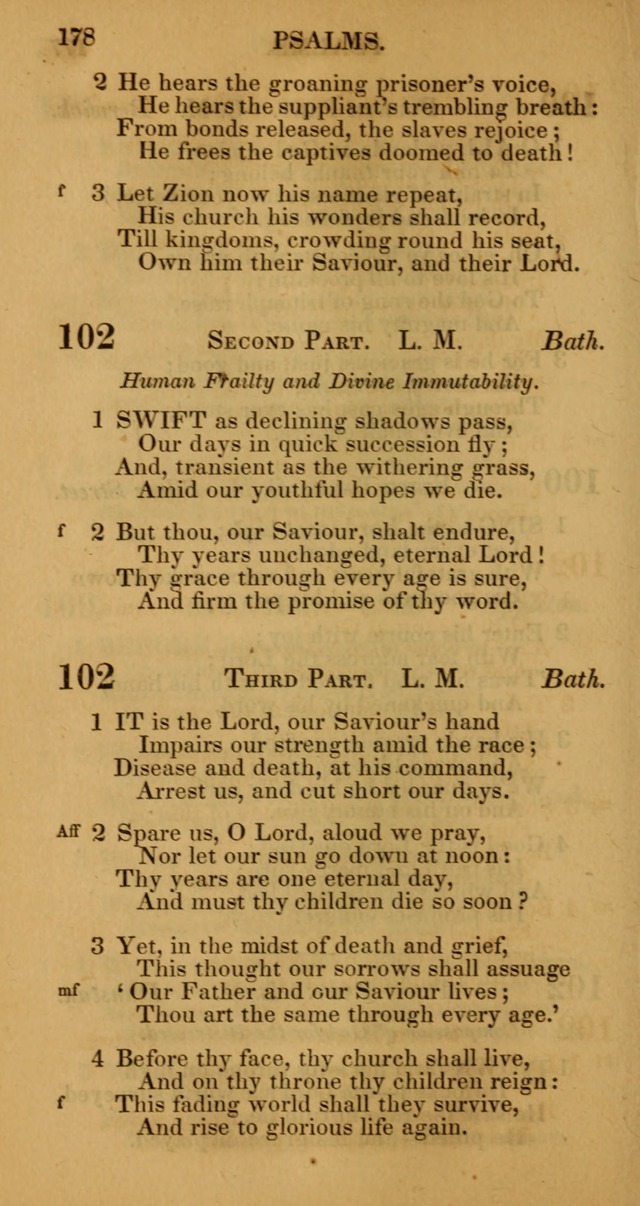 Manual of Christian Psalmody: a collection of psalms and hymns for public worship page 180