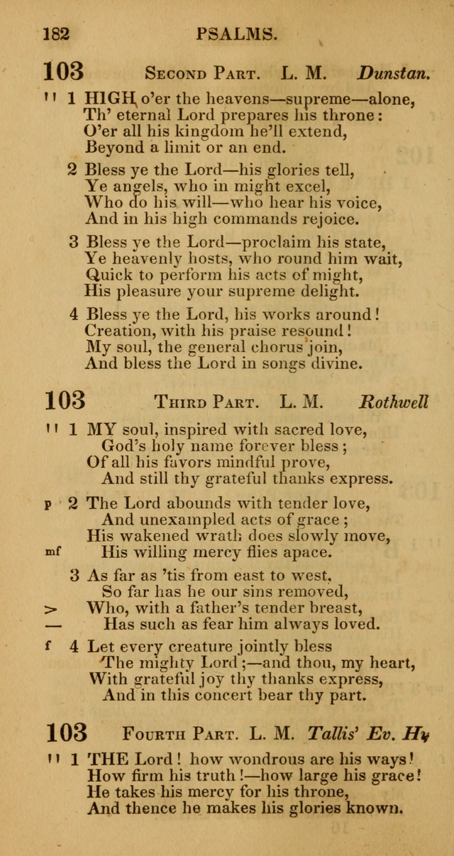 Manual of Christian Psalmody: a collection of psalms and hymns for public worship page 184